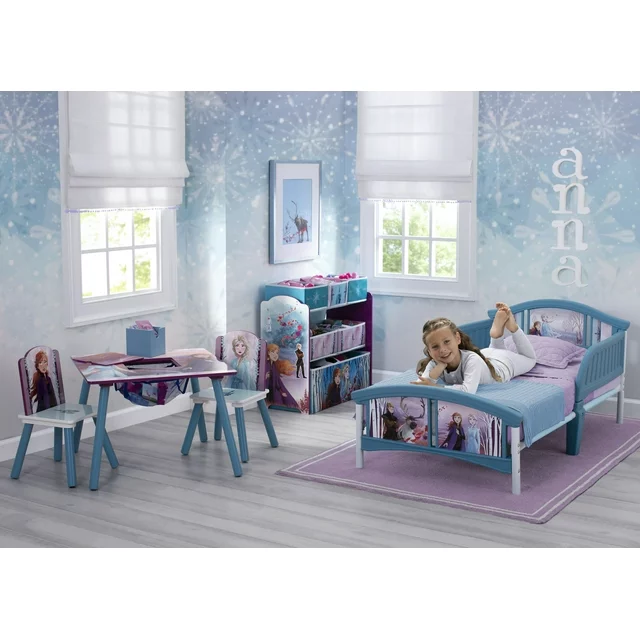 Disney Frozen II Plastic Toddler Bed by Delta Children